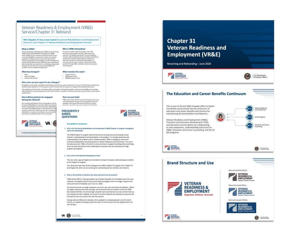 Veteran Readiness and Employment Materials